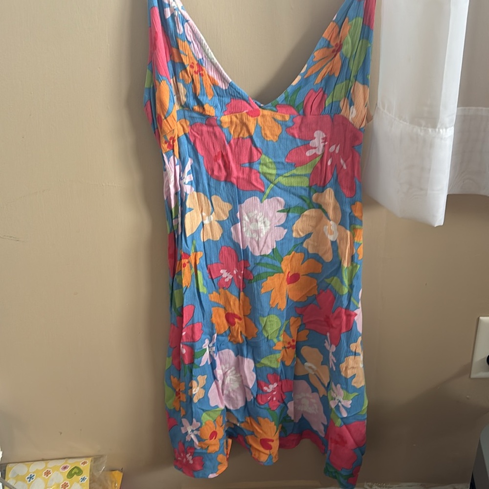 Billabong Floral Multicolor Women's Top - Picture 2 of 6